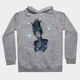 Wonderful fairy with butterflies Hoodie